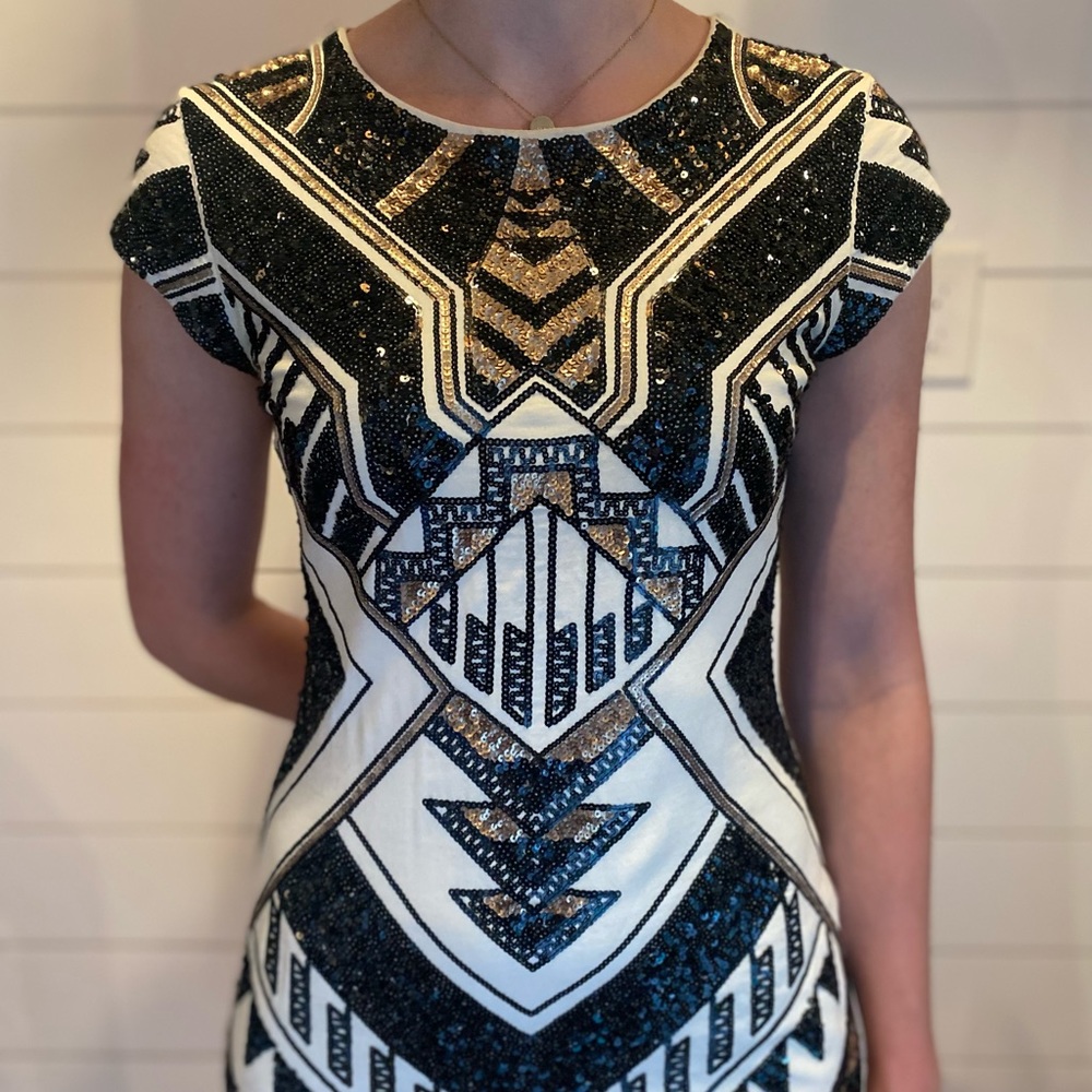 Sequin Express Cocktail Dress